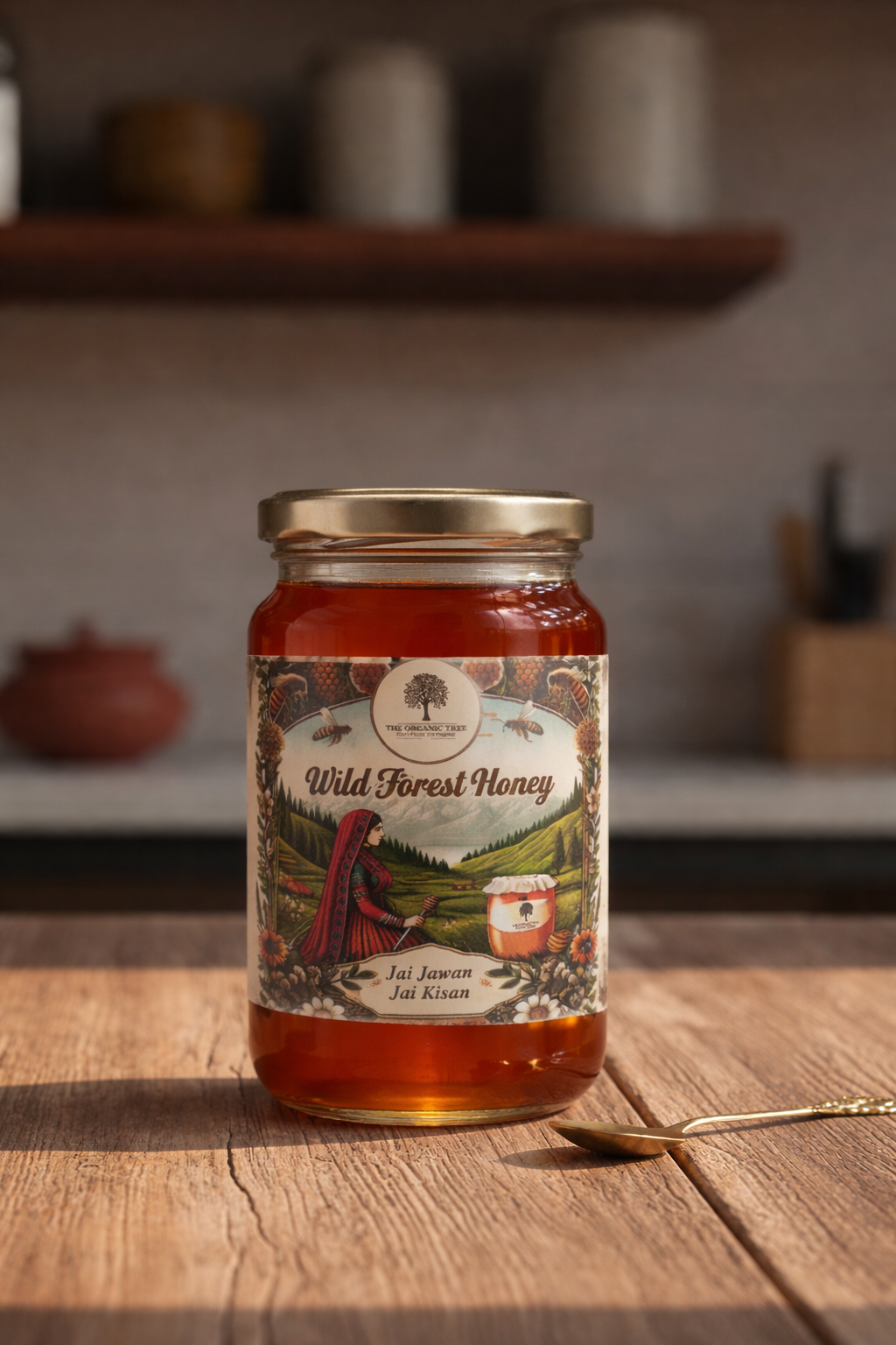 The Organic Tree Wild Forest Honey – Raw & Unfiltered