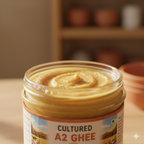 Cultured A2 Ghee (Made from Curd) – 500 ml | The Organic Tree