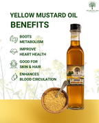 The Organic Tree Cold-Pressed Mustard Oil (1L) – Kachi Ghani